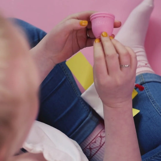 Flove menskopp rosa vist i film